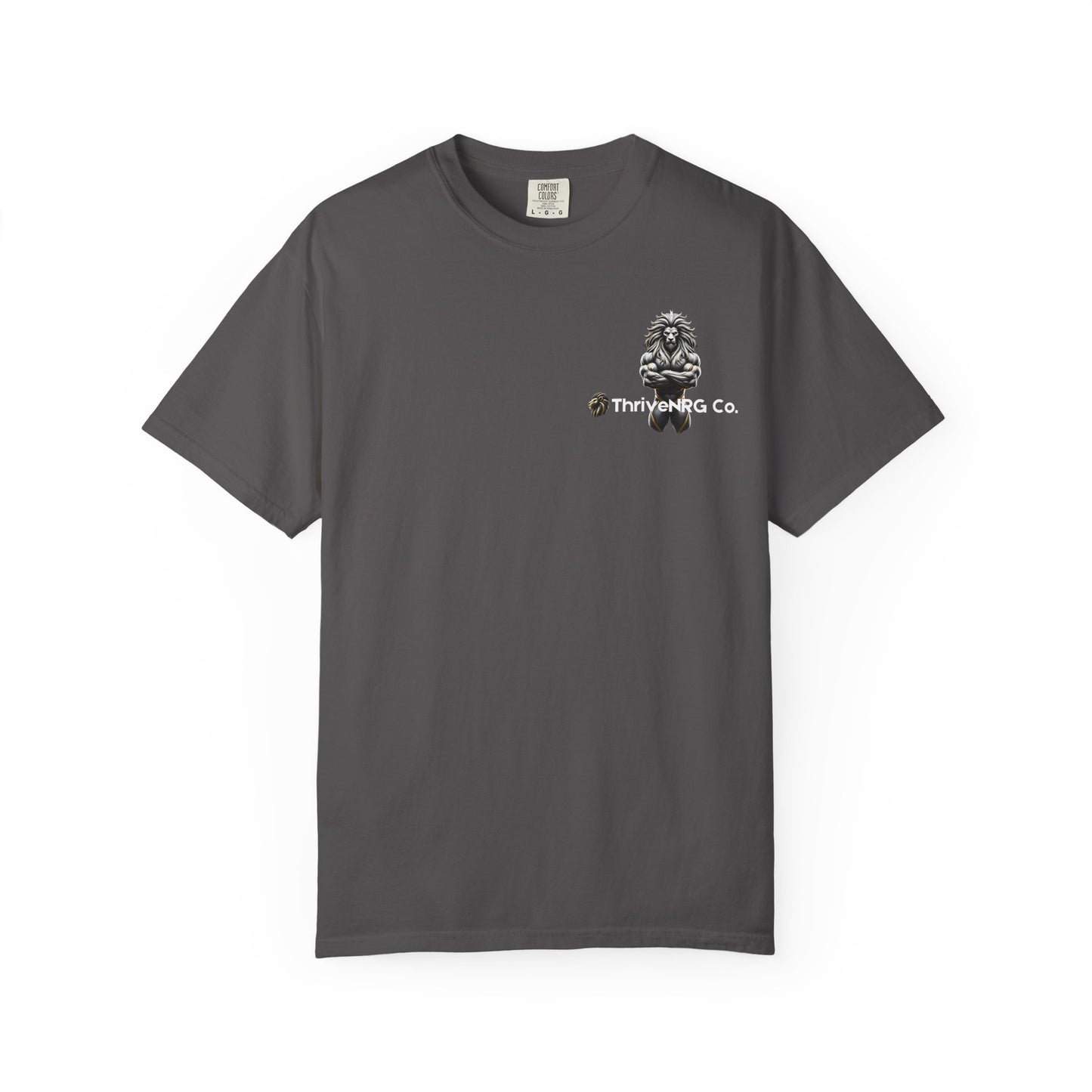 Lion Graphic Unisex Garment-Dyed T-Shirt - Casual Cool Apparel