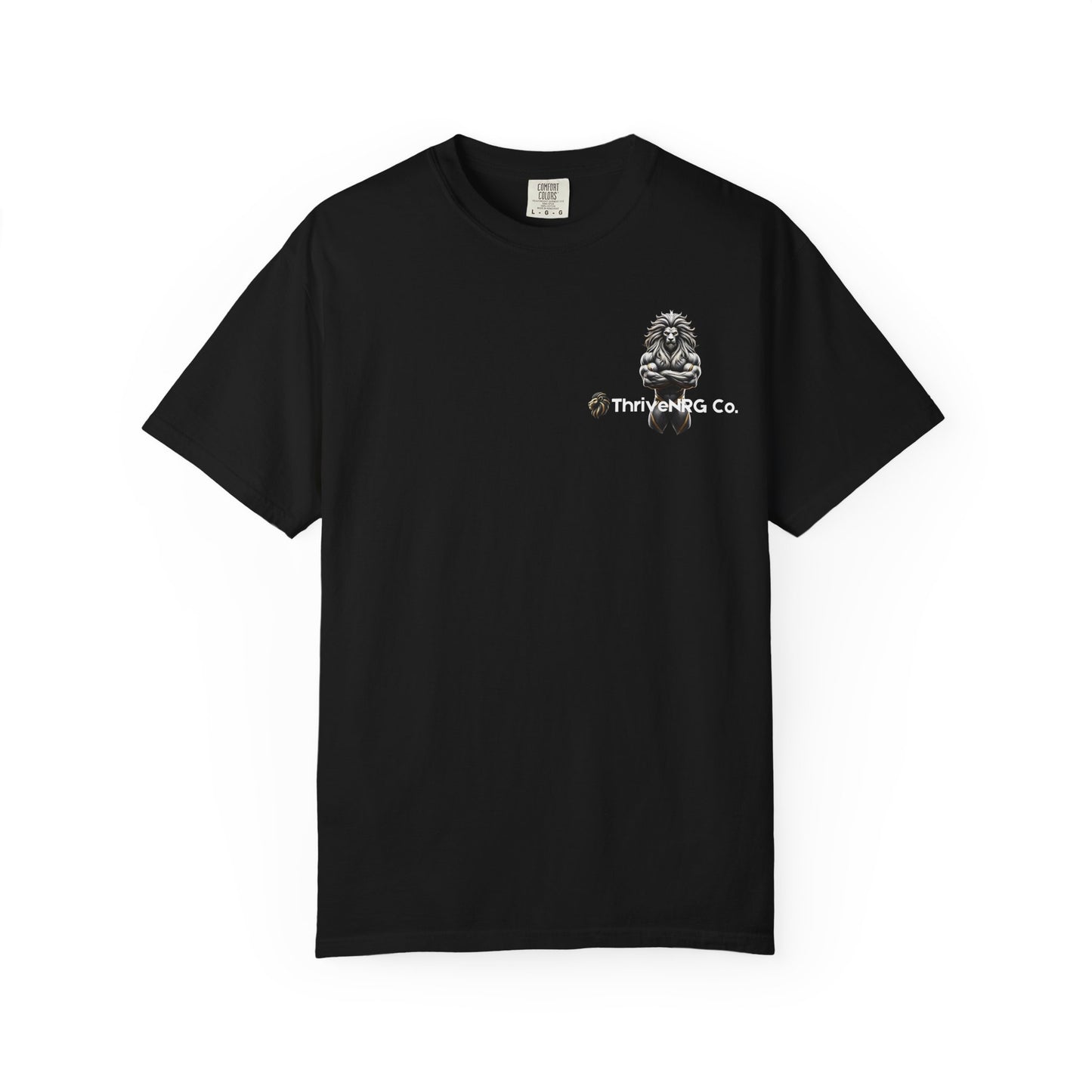 Lion Graphic Unisex Garment-Dyed T-Shirt - Casual Cool Apparel