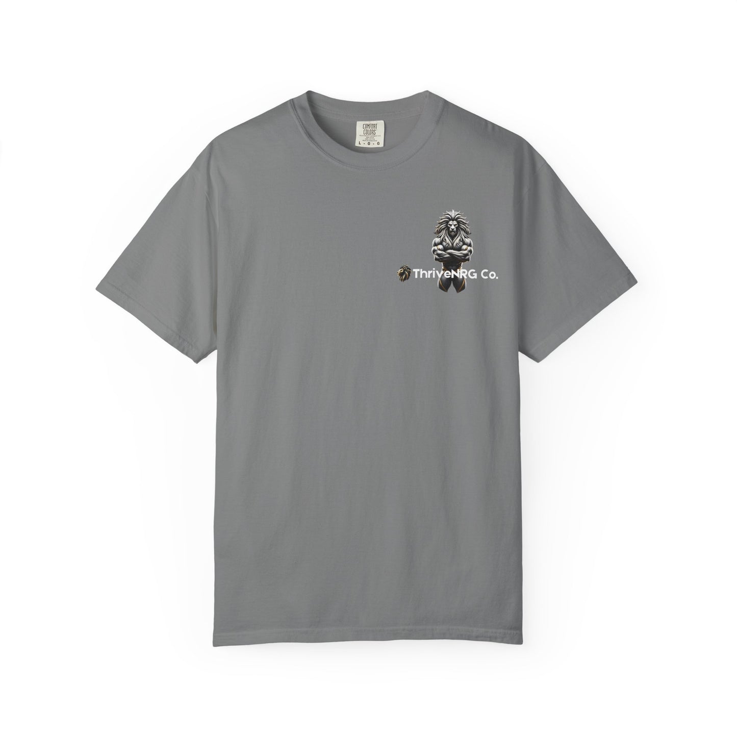 Lion Graphic Unisex Garment-Dyed T-Shirt - Casual Cool Apparel