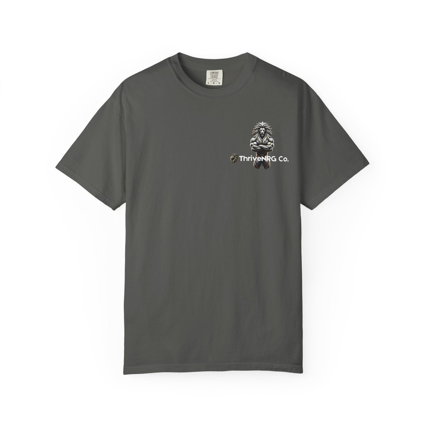 Lion Graphic Unisex Garment-Dyed T-Shirt - Casual Cool Apparel